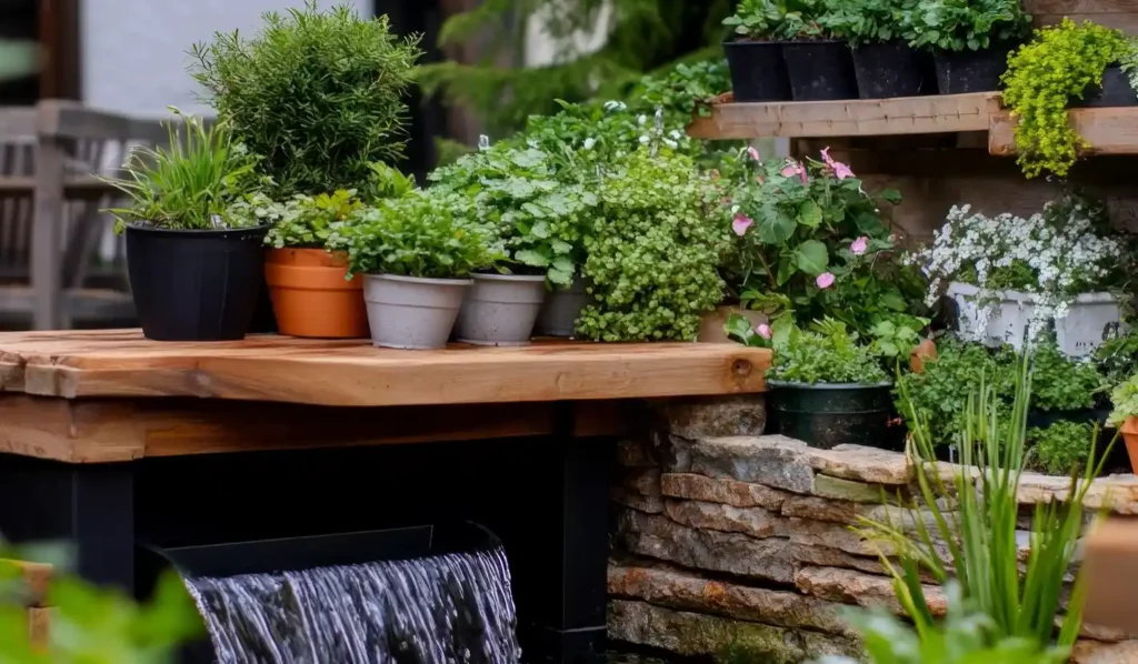 garden fountains services essex